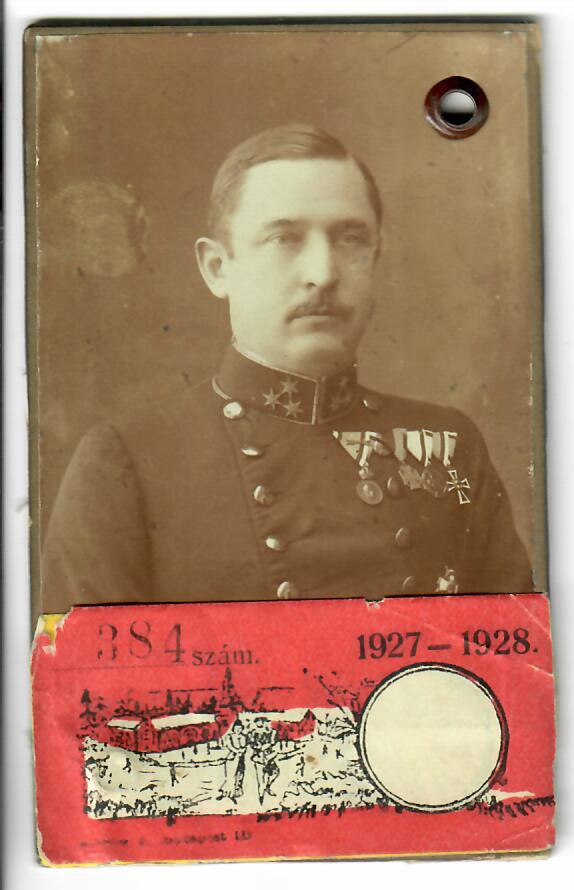 Záthureczky Miklós 1916